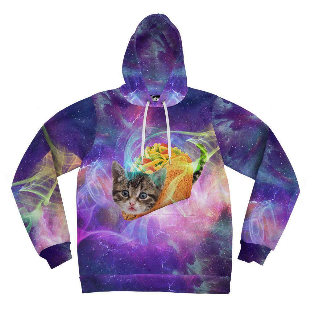 Taco Cat Mens Hoodie