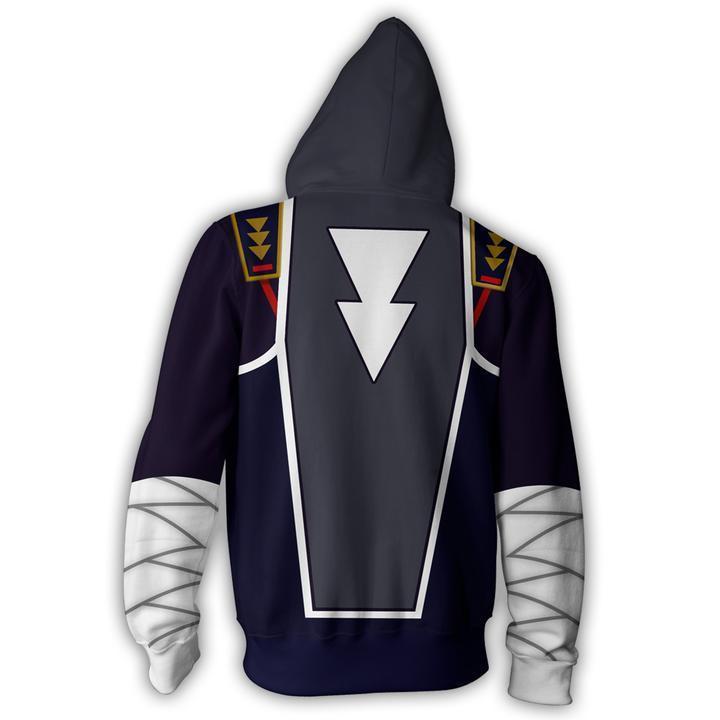The Legend of Zelda Sheik Hoodies - Zip Up Awesome Sheik Hoodie