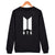 BTS Sweatshirt - Emblem Printed Sweatshirt