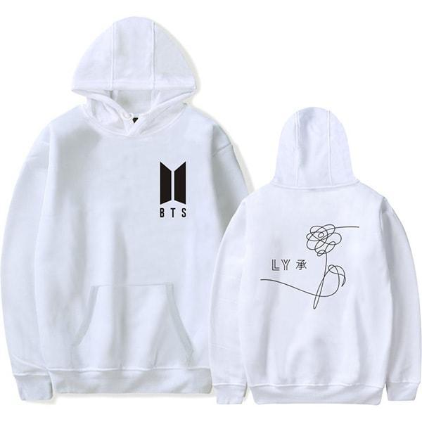 BTS Hoodie - Super Cool Love Yourself Small Emblem Hoodie