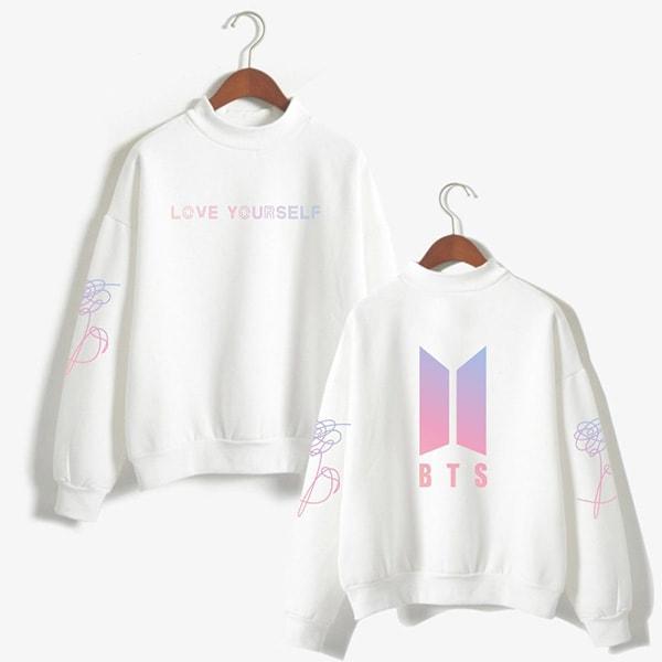 BTS Sweatshirt - Love Yourself Turtleneck Sweatshirt