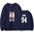 BTS Sweatshirt - RM Crew neck Sweatshirt