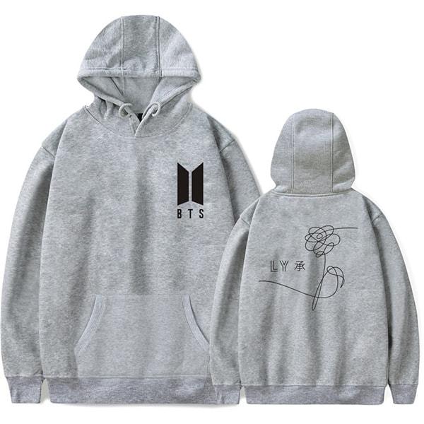 BTS Hoodie - Super Cool Love Yourself Small Emblem Hoodie