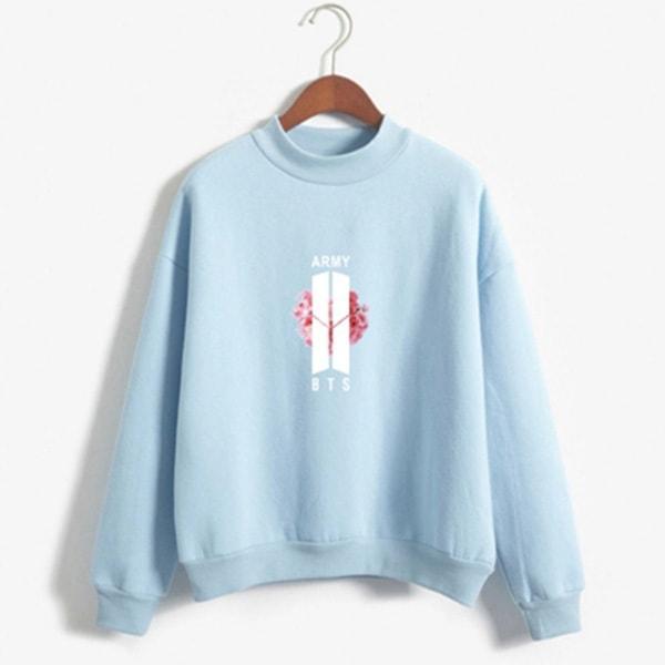 BTS Sweatshirt - BTS Army Turtleneck Sweatshirt