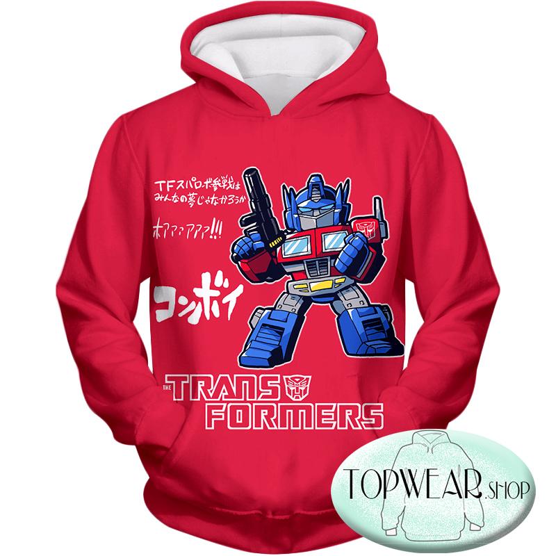 Voltron: Legendary Defender Hoodies -Transformers Optimus Prime Pullover Hoodie