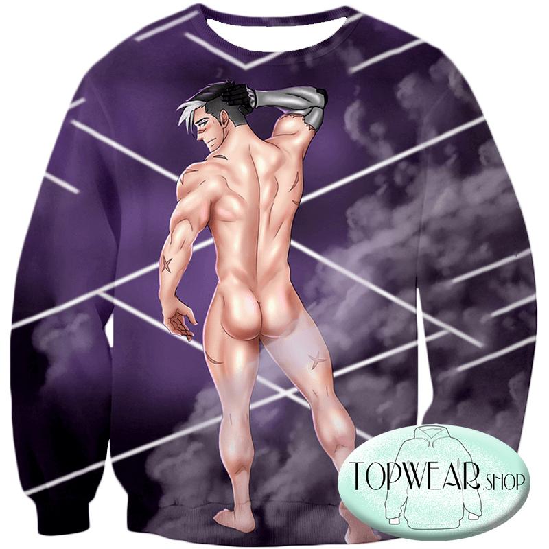 Voltron: Legendary Defender Hoodies - Handsome and Naked Cool Hero Shiro Pullover Hoodie