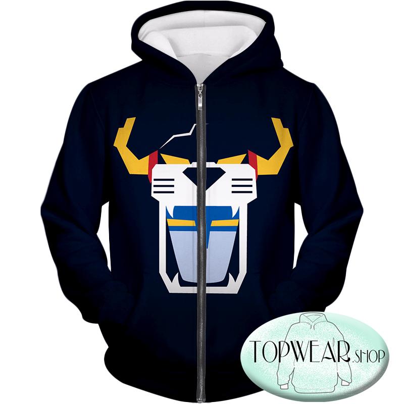 Voltron: Legendary Defender Sweatshirts - Incredible Voltron Force Front Mask Cool Sweatshirt