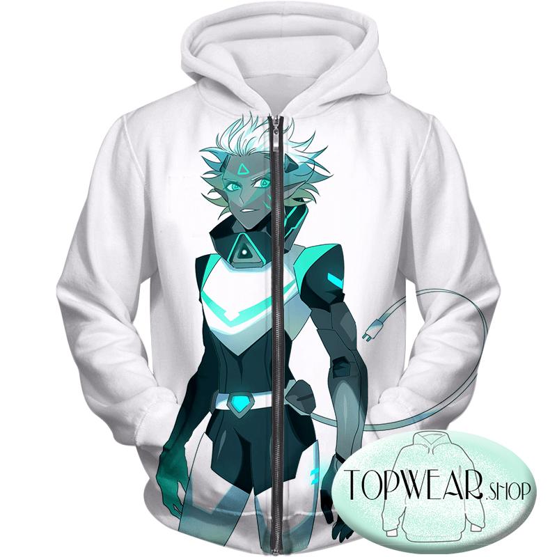 Voltron: Legendary Defender Hoodies - Paladin Princess Allura Zip Up Hoodie