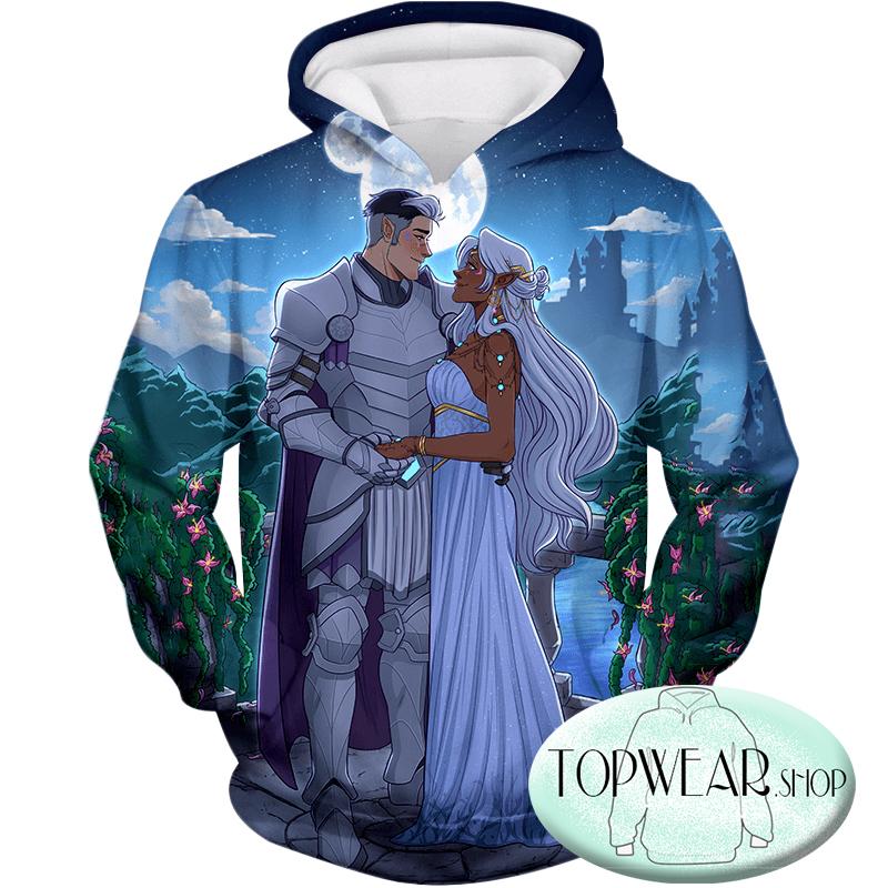 Voltron Legendary Defender Hoodies Couple Shiro X Princess