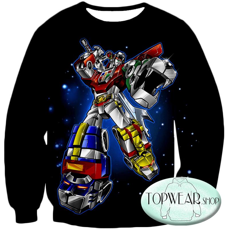 Voltron: Legendary Defender Sweatshirts - Ultimate Voltron Force Robot  Action Sweatshirt