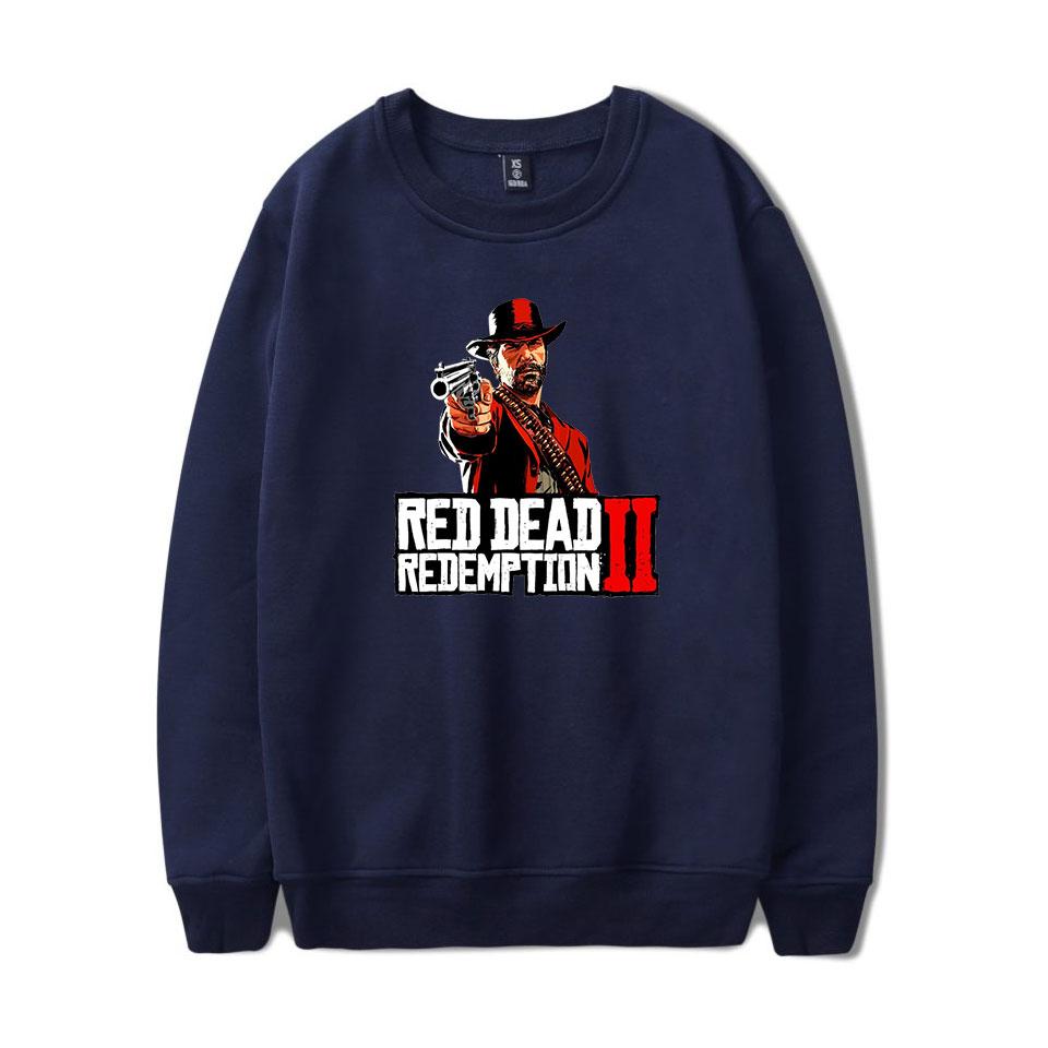 Red Dead Redemption 2 Sweatshirts - Solid Color Red Dead Redemption Super Cool Sweatshirt