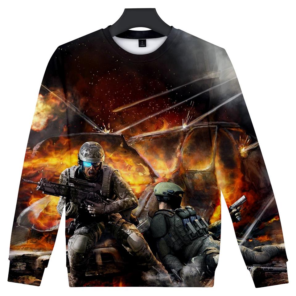 Rainbow Six Sweatshirts - Super Cool Rainbow Six Icon Soldiers Fighting Sweatshirt