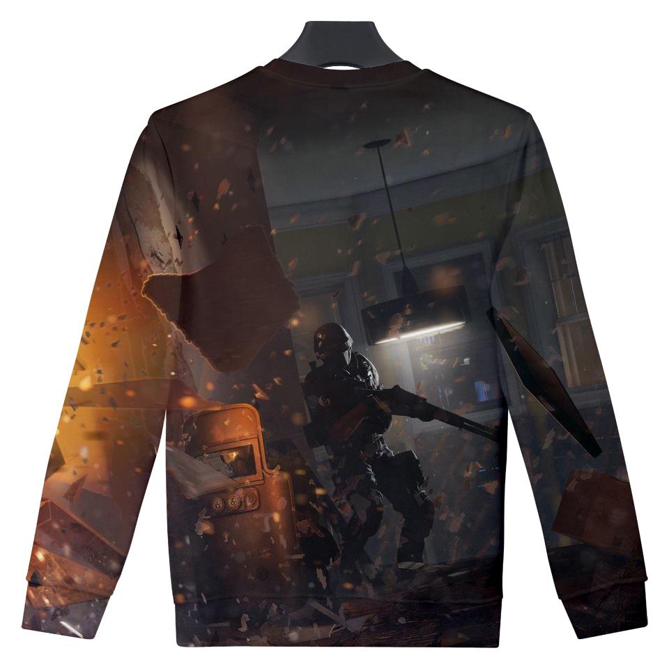 Rainbow Six Hoodies - Super Cool Rainbow Six Soldier Zip Up Hoodie