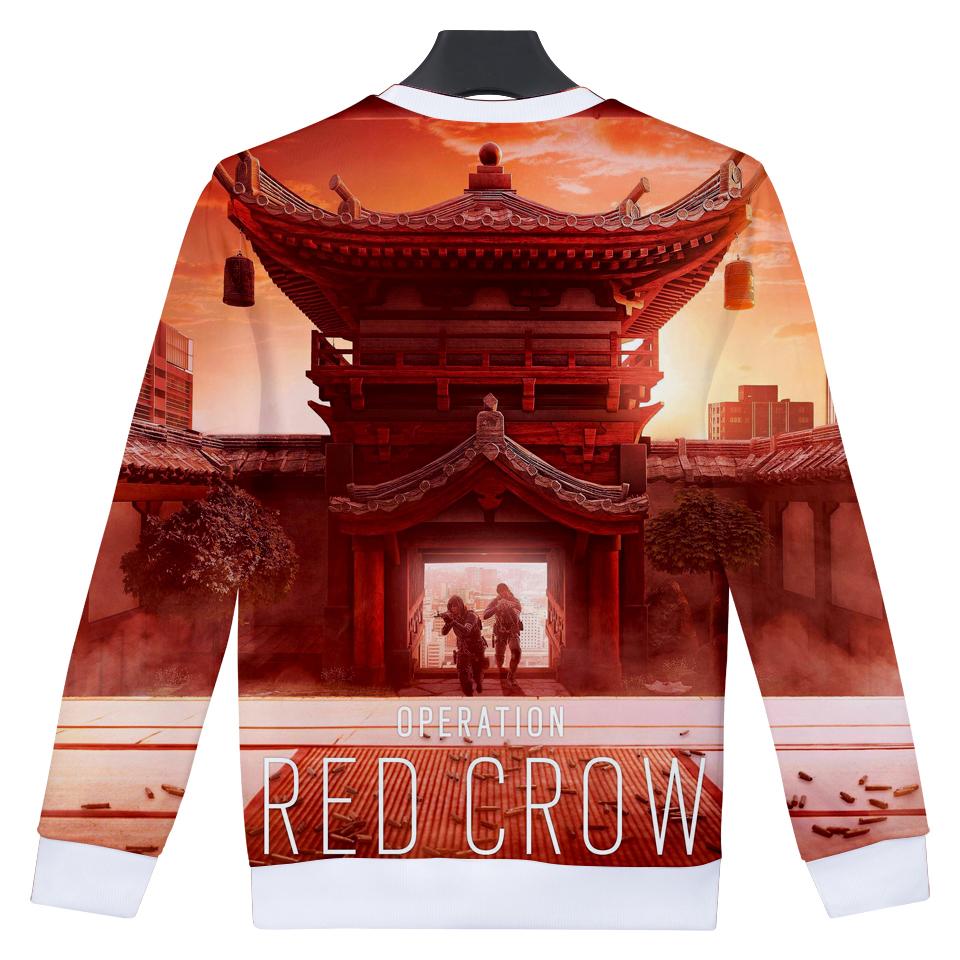 Rainbow Six Sweatshirts - Super Cool Rainbow Six Commando Red Sweatshirt