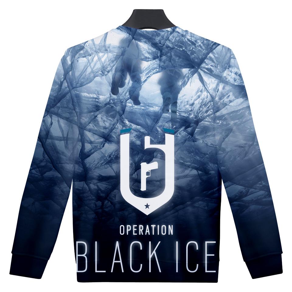 Rainbow Six Hoodies - Super Cool Rainbow Six Warrior Logo Icon Zip Up Hoodie