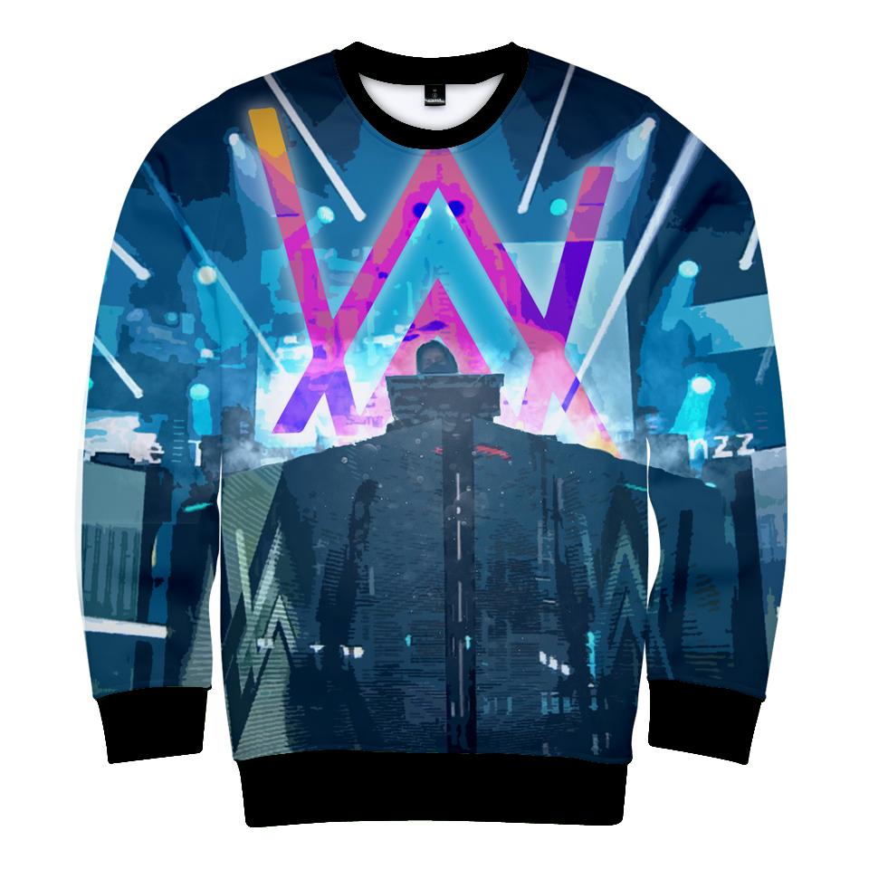 Alan Walker Sweatshirts - Rosy Letter Sweatshirt