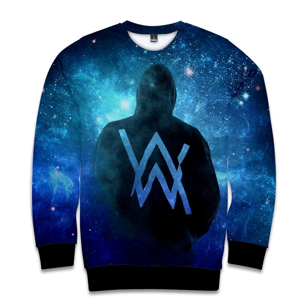 Alan Walker Hoodies - Galaxy 3D Hoodies