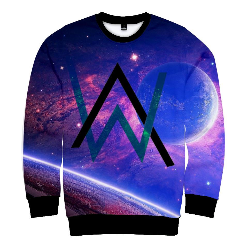 Alan Walker Sweatshirts - DJ Alan Walker All Over Printed Sweatshirt