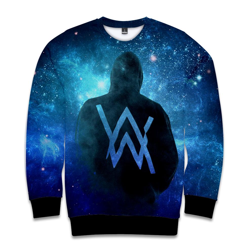 Alan Walker Sweatshirts - Galaxy 3D Sweatshirt