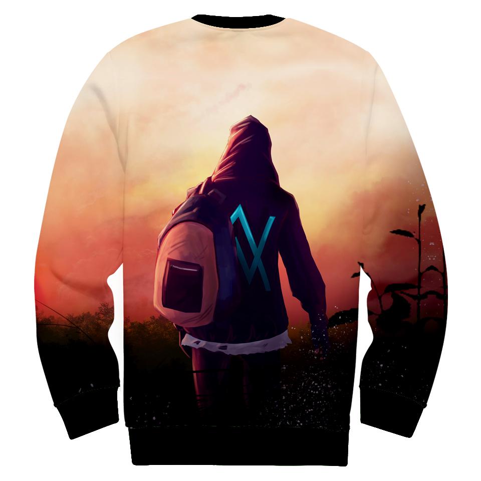 Alan Walker Hoodies - Take Jounery with Backpack Hoodie