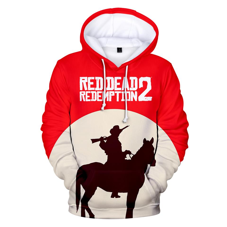 Red Dead Redemption 2 Hoodies - Red Dead Redemption 2 Arthur Morgan Super Cool 3D Hoodie