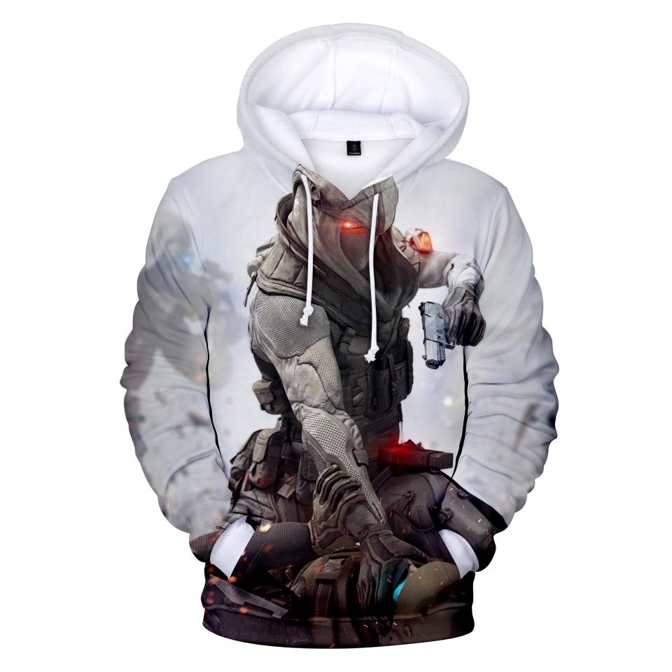 Rainbow Six Hoodies - Super Cool Rainbow Six Icon Soldiers Fighting White Zip Up Hoodie