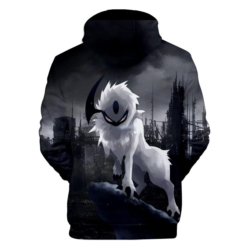 Pokemon Hoodies - Dark Psychic Disaster Pokemon Hoodie