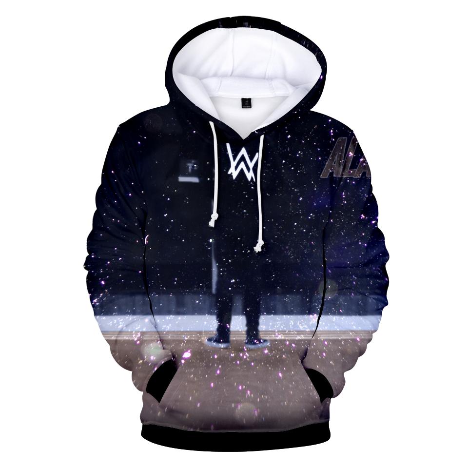 Alan Walker Sweatshirts - Navy Blue Sweatshirt