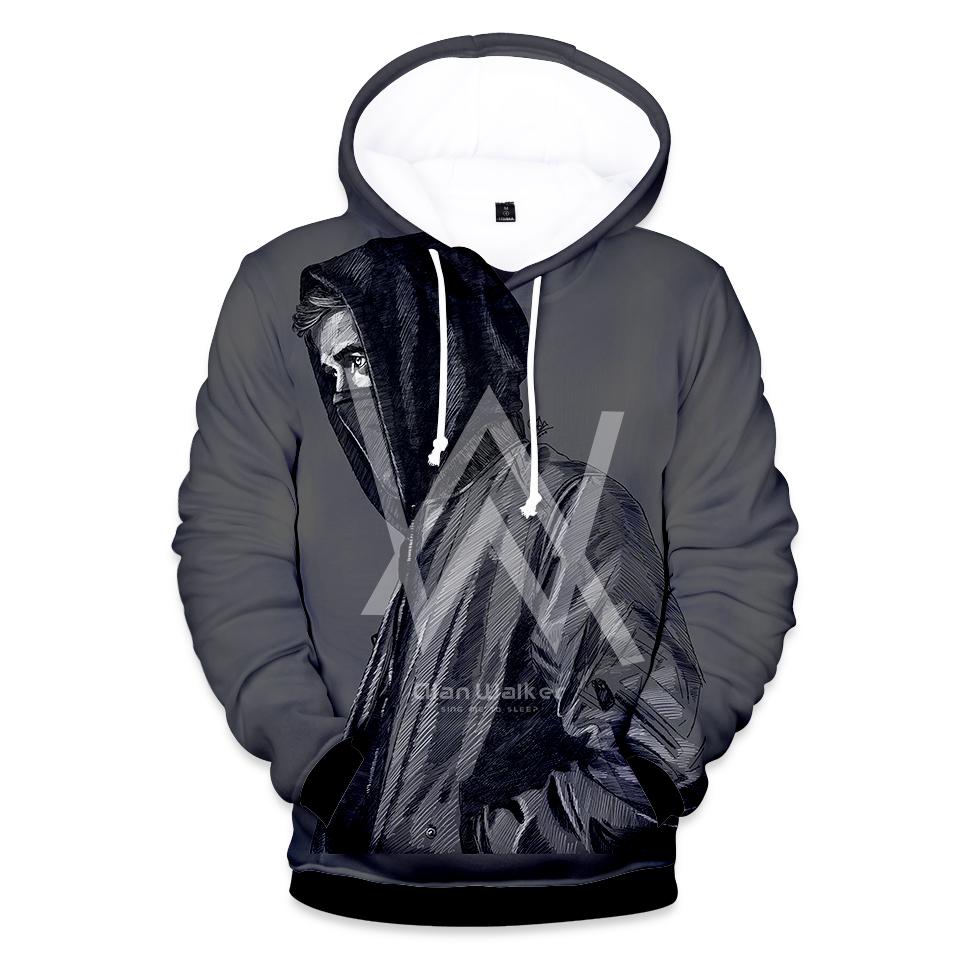 Alan Walker Jackets - Mask Grey 3D Jacket