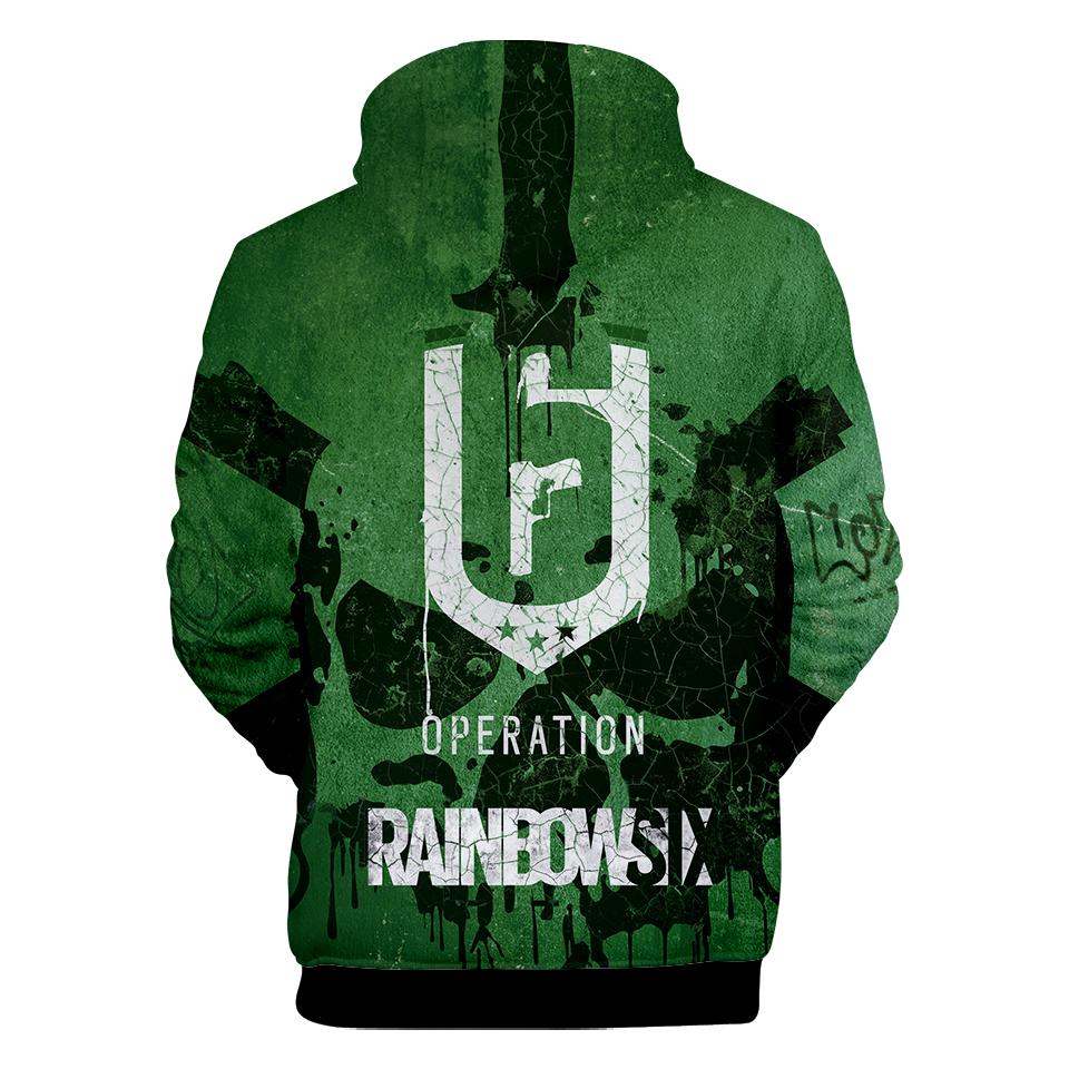 Rainbow Six Hoodies- Rainbow Six Logo icon Hoodie