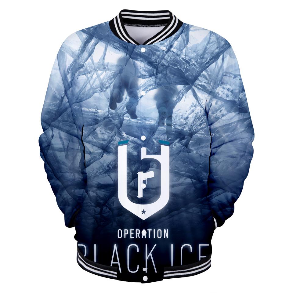 Rainbow Six Hoodies - Super Cool Rainbow Six Warrior Logo Icon Zip Up Hoodie