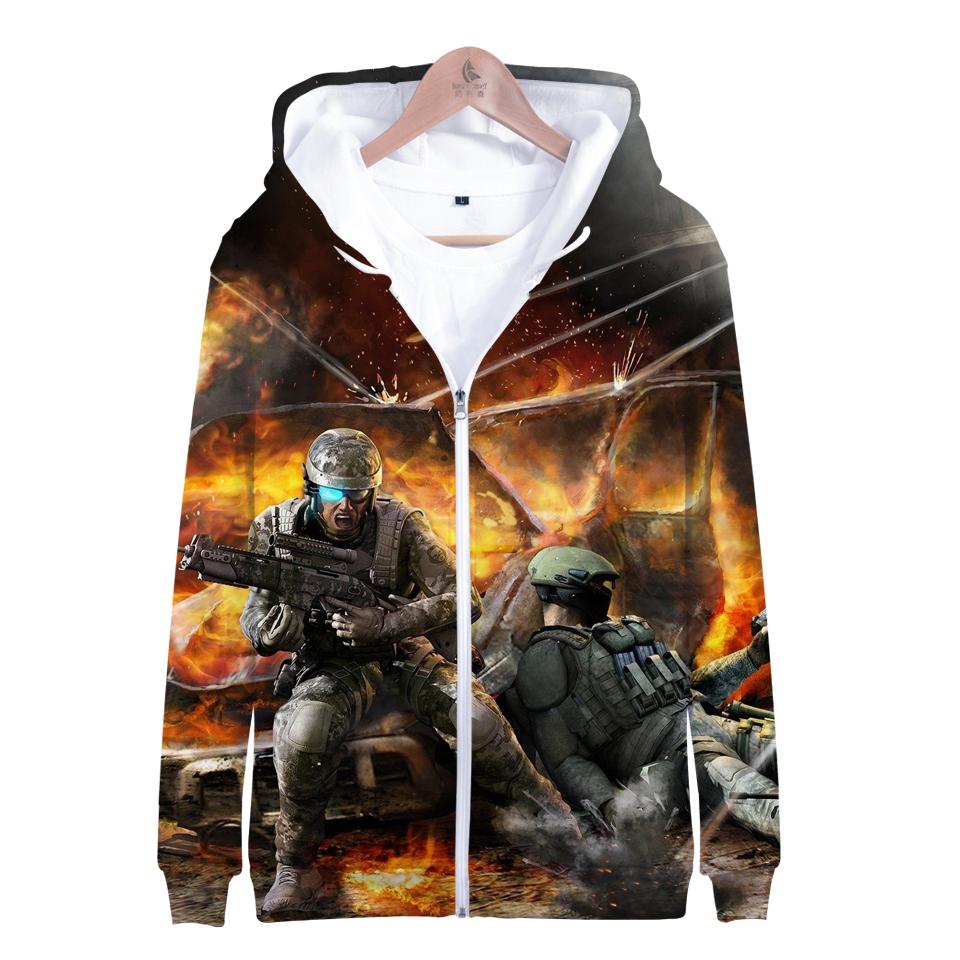 Rainbow Six Hoodies - Super Cool Rainbow Six Icon Soldiers Fighting Hoodie