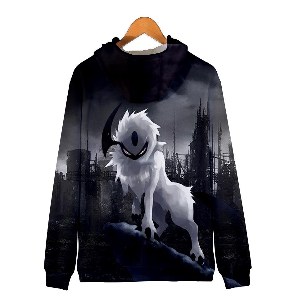 Pokemon Hoodies - Dark Psychic Disaster Pokemon Hoodie