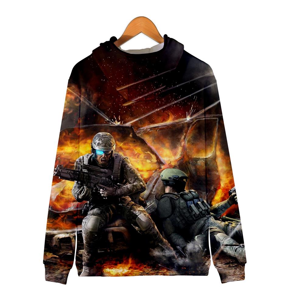 Rainbow Six Hoodies - Super Cool Rainbow Six Icon Soldiers Fighting Hoodie