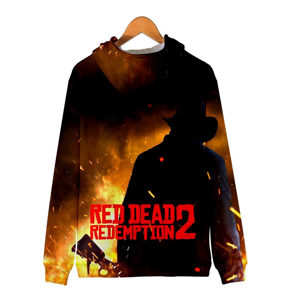 Red Dead Redemption 2 Hoodies - Red Dead Redemption 2 Arthur Morgan Super Cool 3D Zip Up Hoodie