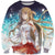 Sword Art Online  Yuuki Asuna Hoodies - Pullover Long Hairstyle Hoodie