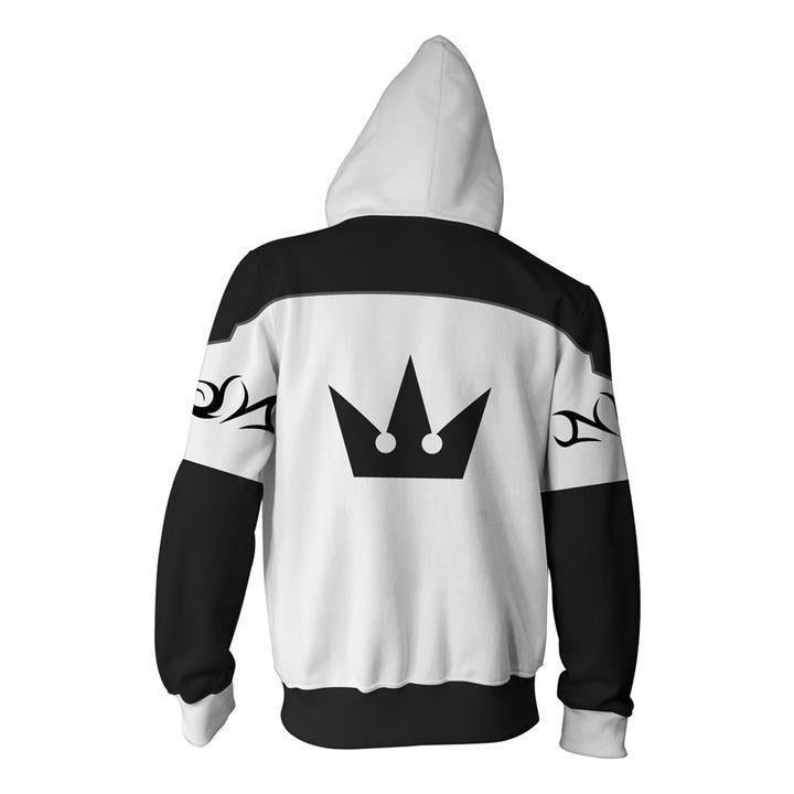 Kingdom Hearts Sora Hoodies - Zip Up Sora Final Form Hoodie