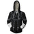 Kingdom Hearts Master Xehanort Hoodies - Zip Up Black Hoodie