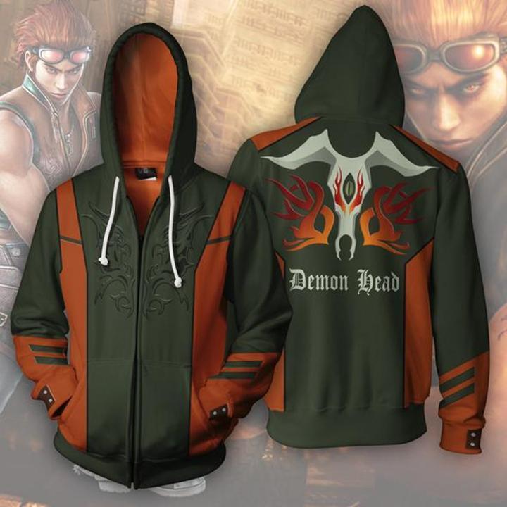 Tekken Hoodies - Zip Up Hwaorang Hoodie