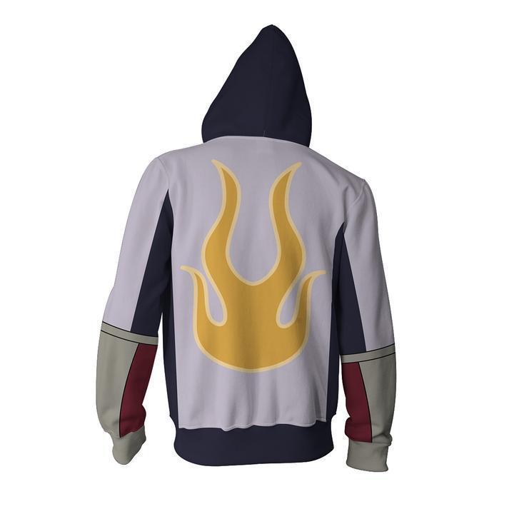 Tekken Hoodies - Zip Up Jin Kazama Hoodie