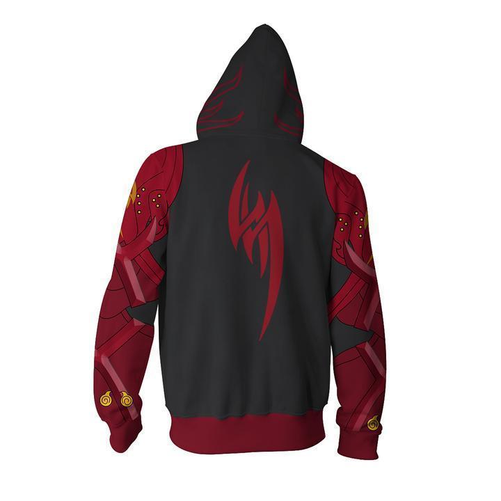 Tekken Hoodies -  Zip Up Tekken Jin Kazama Hoodie