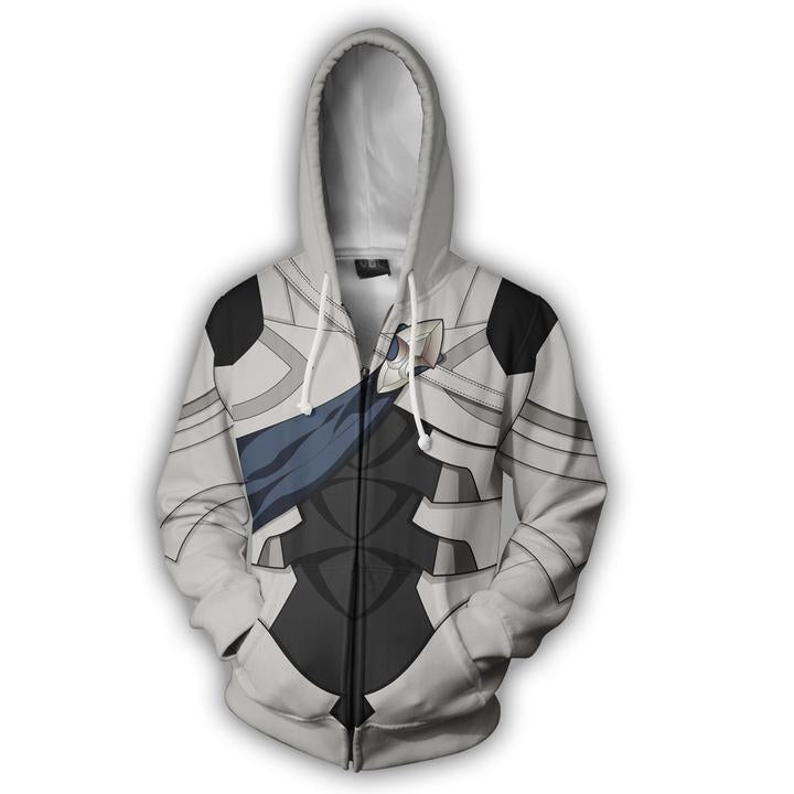 Fire Emblem Hoodies - Zip Up Fire Emblem Corrin Cosplay Hoodie