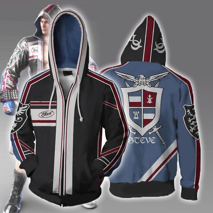 Tekken Hoodies - Tekken 7 Steve Fox Hoodie