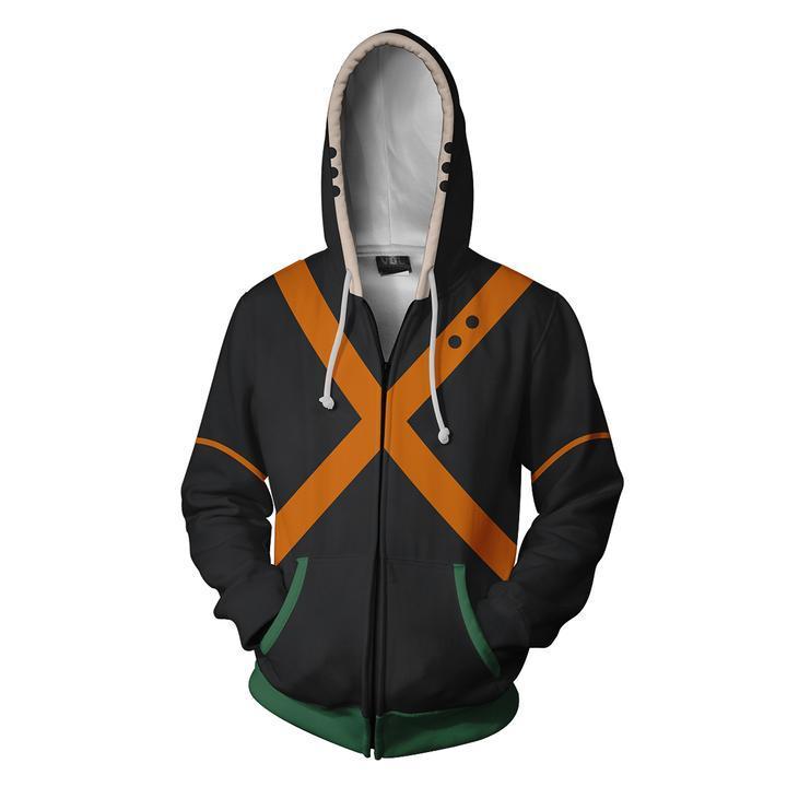 My Hero Academia Hoodies - Cosplay Katsuki Bakugo Hero Academia Hoodie