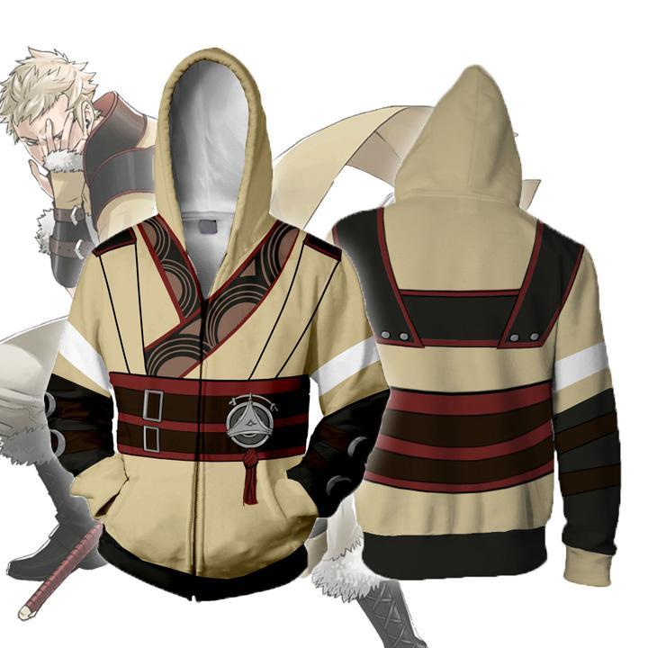 Fire Emblem Hoodies - Zip Up Fire Emblem Awakening Owain Hoodie