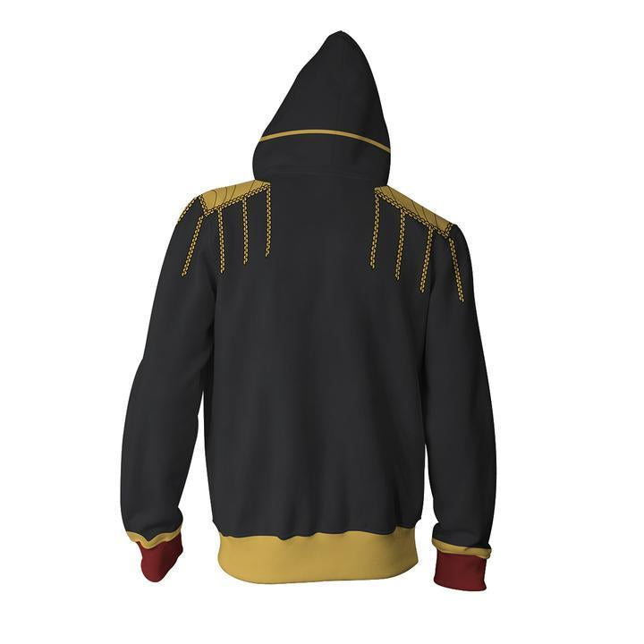 Fire Emblem Hoodies - Zip Up Arvis Fire Emblem Cosplay Hoodie