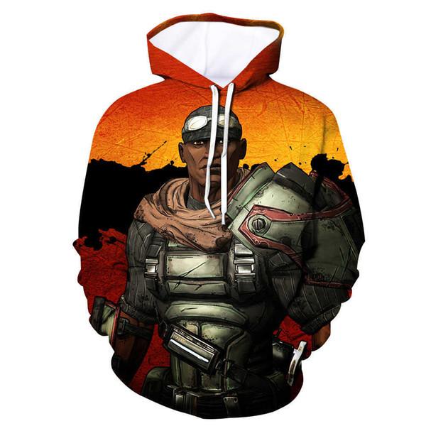 Game Borderlands 3 Hoodies - 3D Digital Print Hooded Pullover