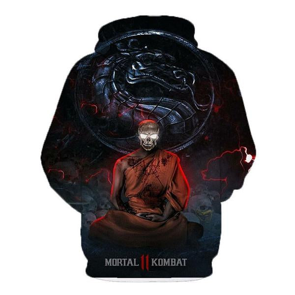 Mortal Kombat 11 Unisex Newest 3D Printed Plus Size Hoodies