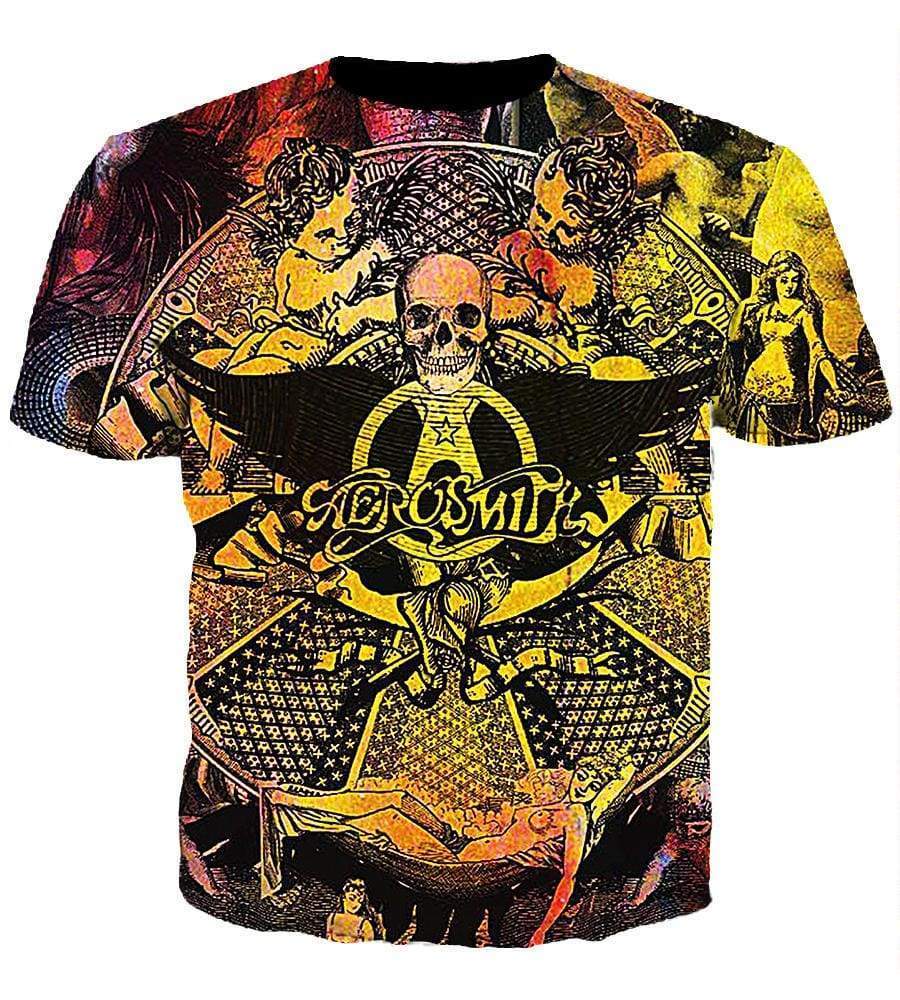 Aerosmith - 3D Hoodie, Zip-Up, Sweatshirt, T-Shirt