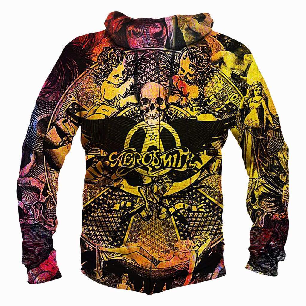 Aerosmith - 3D Hoodie, Zip-Up, Sweatshirt, T-Shirt